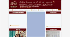 Desktop Screenshot of kvstpssuratgarh.org