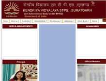 Tablet Screenshot of kvstpssuratgarh.org